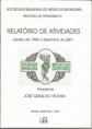 Relatorio de Atividades - Sobrames PE 1998-2001